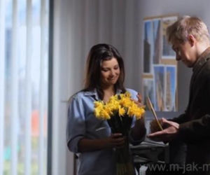 M jak MIŁOŚĆ odc. 999.  Kasia (Agnieszka Sienkiewicz), Krystian (Philippe Tłokiński)