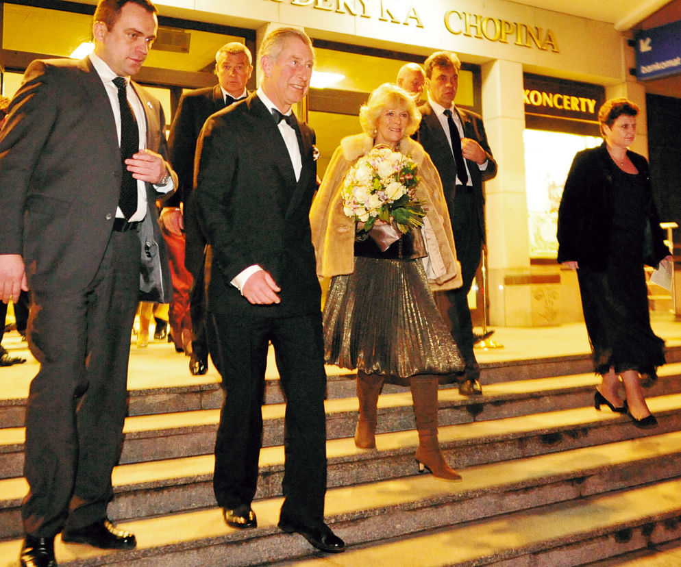 Każdy chciał dotknąć księcia Karola