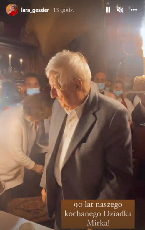 Ojciec Magdy Gessler skończył 90 lat