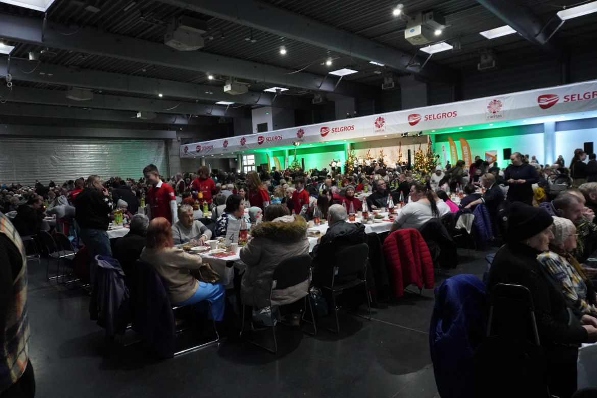Wigilia Caritas Poznań 2024 