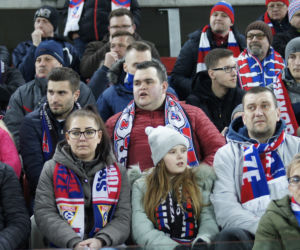 Górnik Zabrze - Lechia Gdańsk: Ponad 8 tysięcy fanów wspierało Trójkolorowych