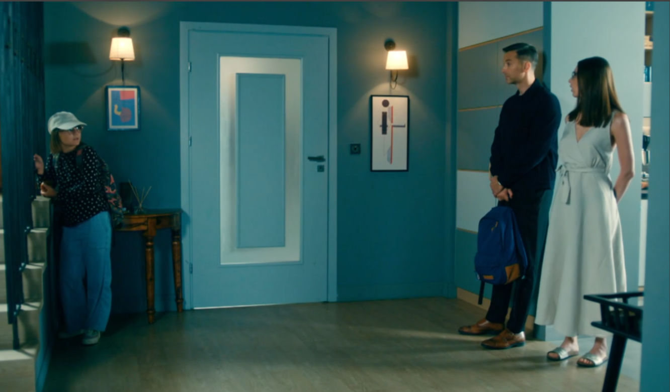 BrzydUla 2, odcinek 180: Ula (Julia Kamińska), Marek (Filip Bobek), Julka (Marysia Włodkowska)
