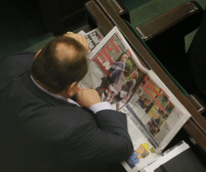 Sejm gratuluje Kaliszowi syna