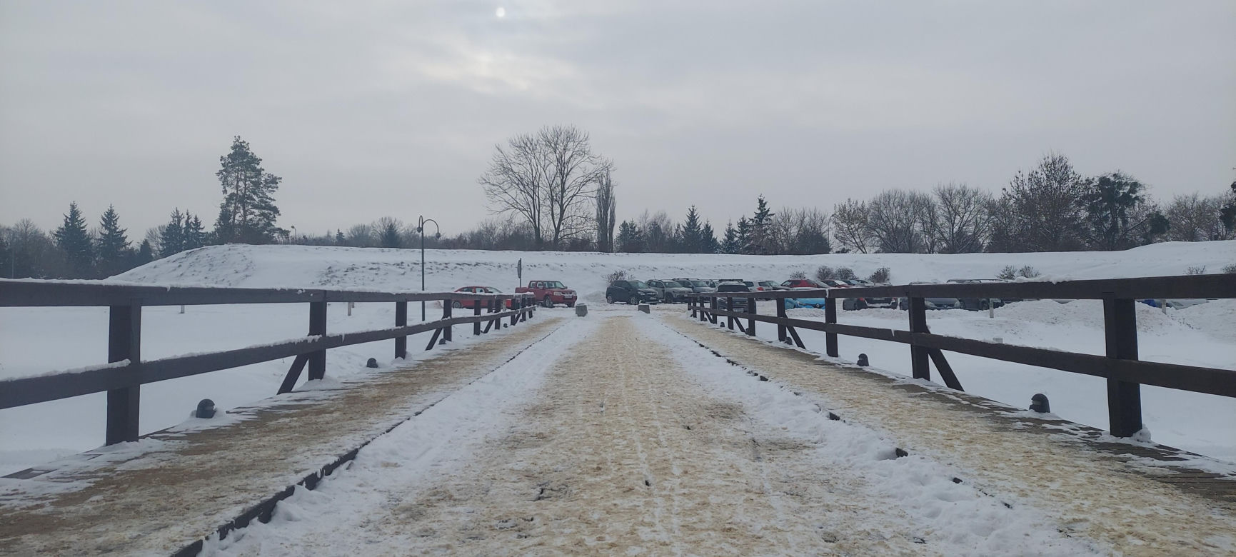 zima w Zamościu
