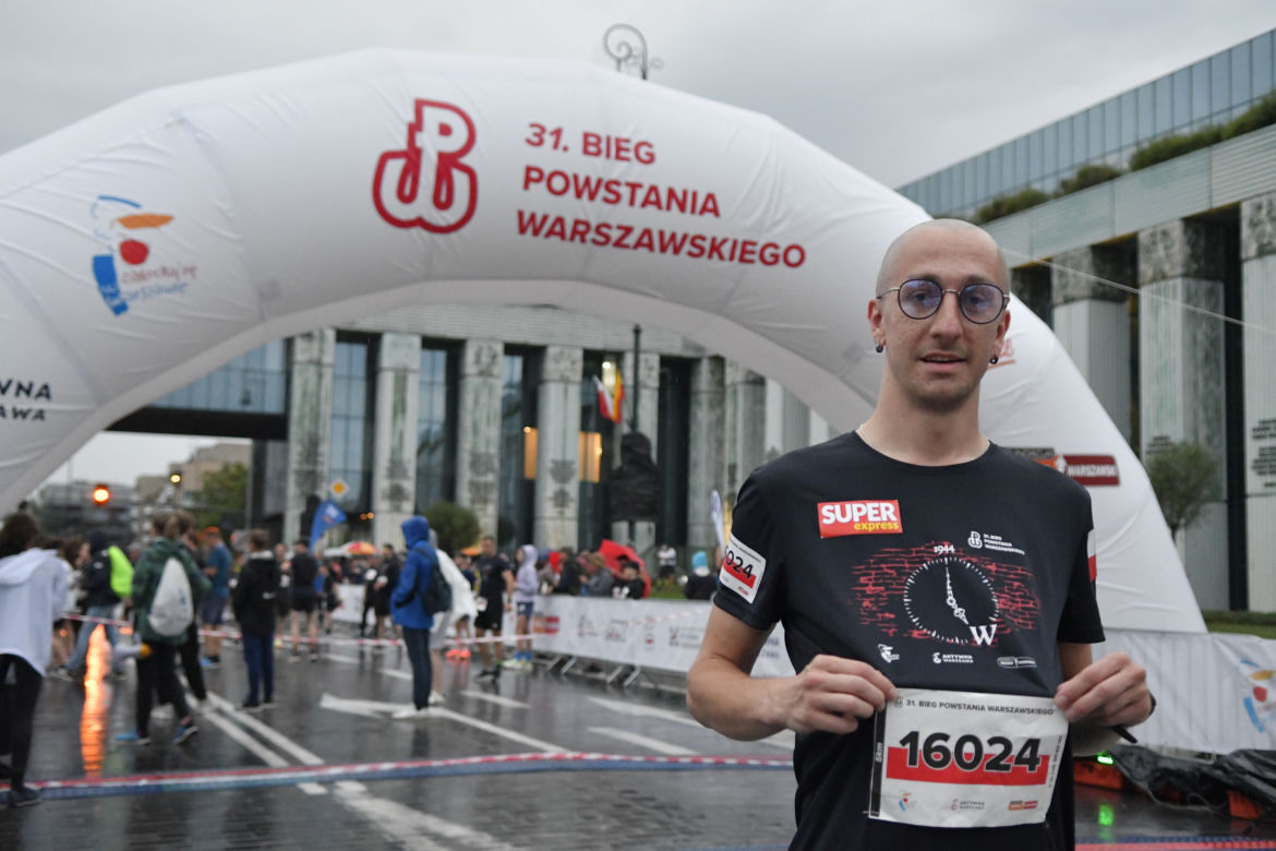Biegiem oddali hołd powstańcom. Metę przekroczył także nasz dziennikarz