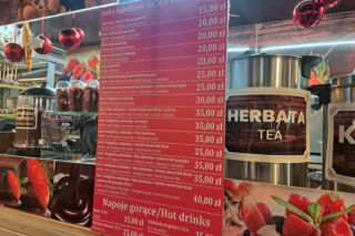 Jarmark Bożonarodzeniowy 2025 na Rynku Głównym w Krakowie. Jedzenie drogie jak nigdy