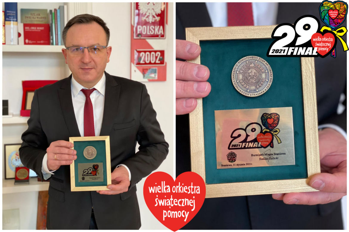 Braniewo też się dołożyło! Orkiestra wygrała z pandemią