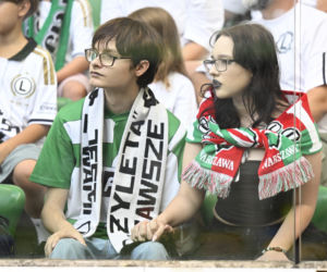 Legia Warszawa - Zagłębie Lubin: Zdjęcia kibiców