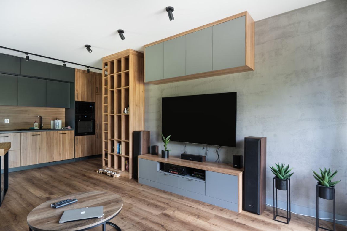 72-m mieszkanie w stylu soft loft