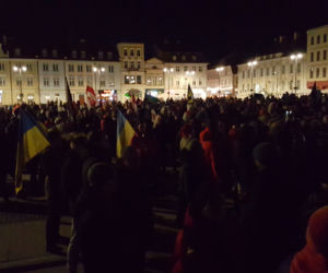Bydgoszczanie solidarni z Ukrainą