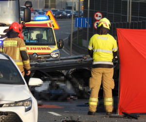 Śmiertelny wypadek Łomianki DK7