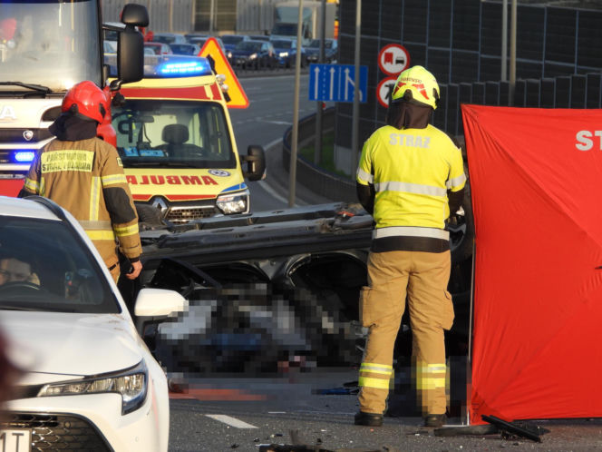 Śmiertelny wypadek Łomianki DK7