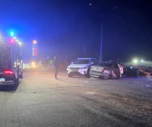 wypadek Chromna 14.01.2026