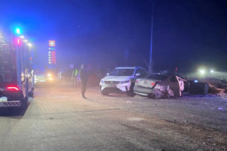 wypadek Chromna 14.01.2026