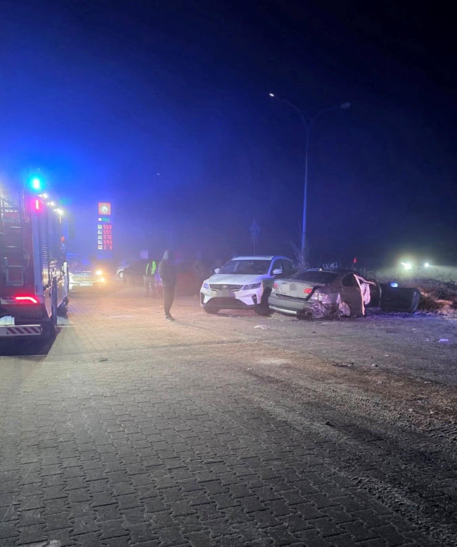 wypadek Chromna 14.01.2026