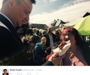 Andrzej Duda palmy