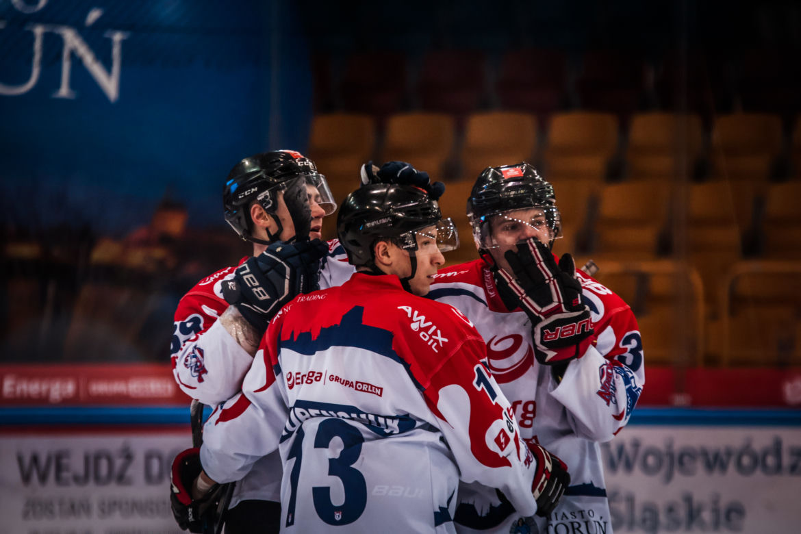 KH Energa Toruń - GKS Katowice 5:4, zdjęcia z meczu Polskiej Hokej Ligi