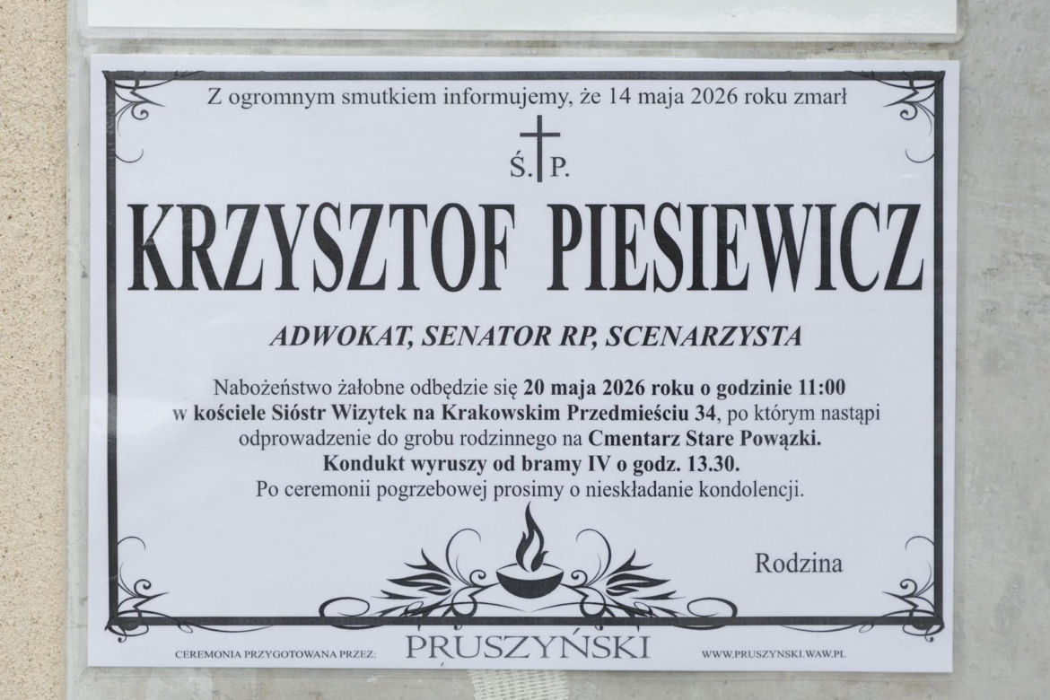 Pogrzeb Krzysztofa Piesiewicza