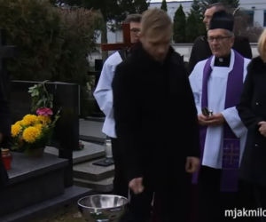 M jak miłość odc. 1451. Artur (Tomasz Ciachorowski), Skalska (Agata Rzeszewska) - ciotka Artura