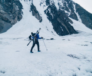Polski skialpinista jako pierwszy człowiek w historii zdobył dziewiczy szczyt Yawash Sar II.