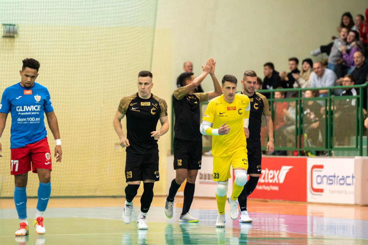 FOGO Futsal Ekstraklasa: KS Constract Lubawa - Piast Gliwice 1:2