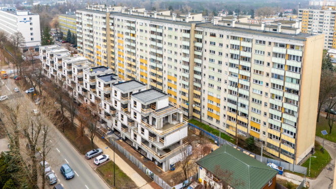 Wola Księcia Janusza w Warszawie w budowie