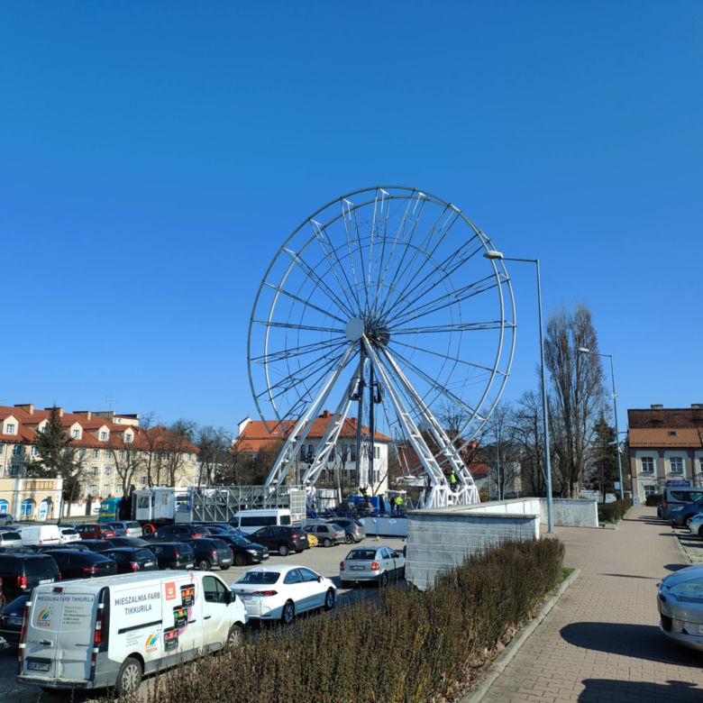 Koło widokowe w Łomży