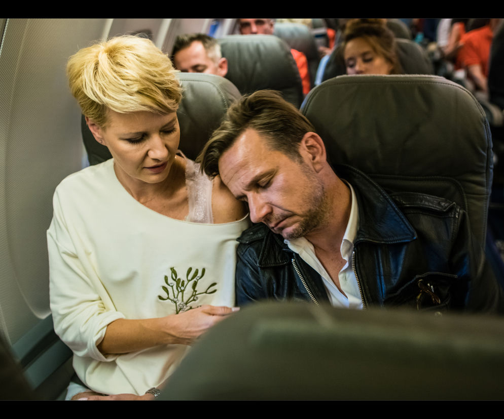 Druga szansa 2 sezon odc.1. Monika Borecka (Małgorzata Kożuchowska), Adam Swensson (Bartłomiej Topa)