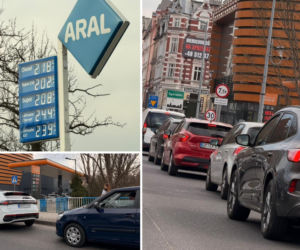 Niemieccy kierowcy masowo ruszyli do Zgorzelca po paliwo