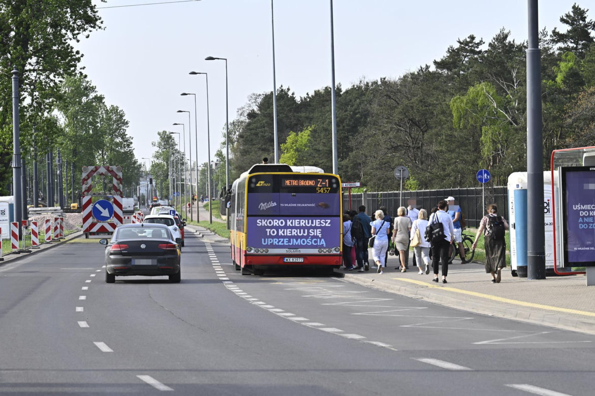 Bródno odcięte od tramwajów na trzy miesiące. Pasażerowie są wściekli. "Tu chyba nas ktoś nie lubi" 