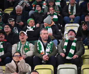 Lechia Gdańsk - Jagiellonia Białystok: Zdjęcia kibiców i zawodników z meczu 24. kolejki PKO BP Ekstraklasy