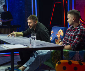 Tomasz Karolak i Jakub Małecki w Tego się nie wytnie