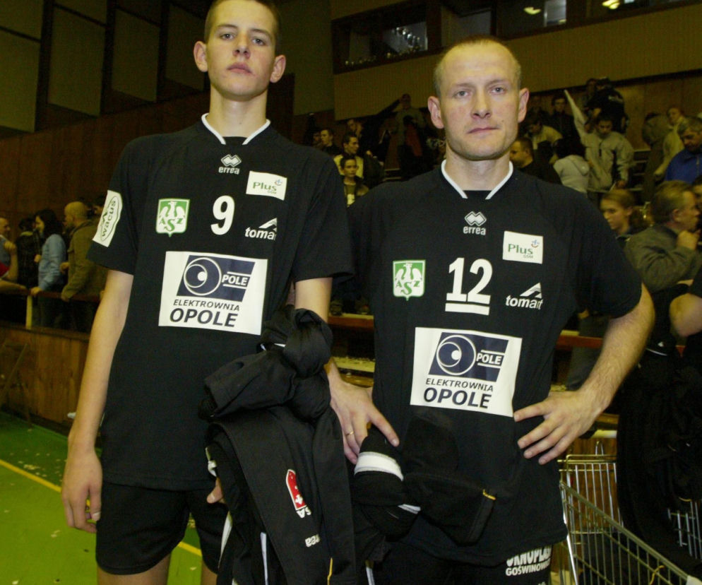 Bartosz Kurek i jego ojciec Adam Kurek, siatkówka, Stal Nysa