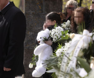 Pogrzeb maleńkiego Milanka, który zginął na cmentarzu
