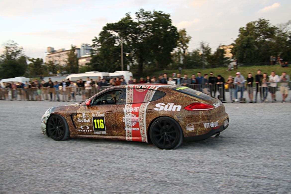 Gumball 3000 2017 w Polsce, Warszawa Stadion Narodowy