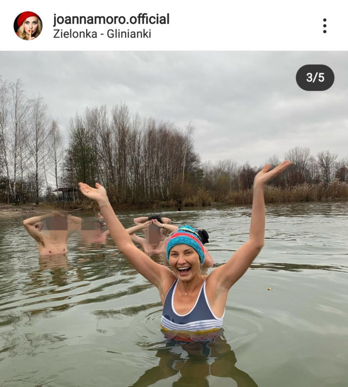 Joanna Moro morsuje od lat