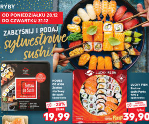 Zestaw sushi Party 39,90 zł/ 1 kg  