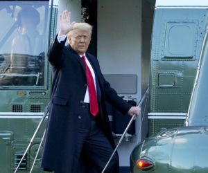 Donald Trump opuścił Biały Dom