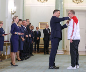 Siatkarze u prezydenta