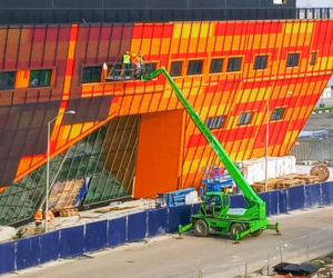 Budowa Morskiego Centrum Nauki - listopad 2021