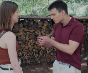 M jak miłość. Majka (Matylda Giegżno), Tomek Kubicki (Chris Cugowski)