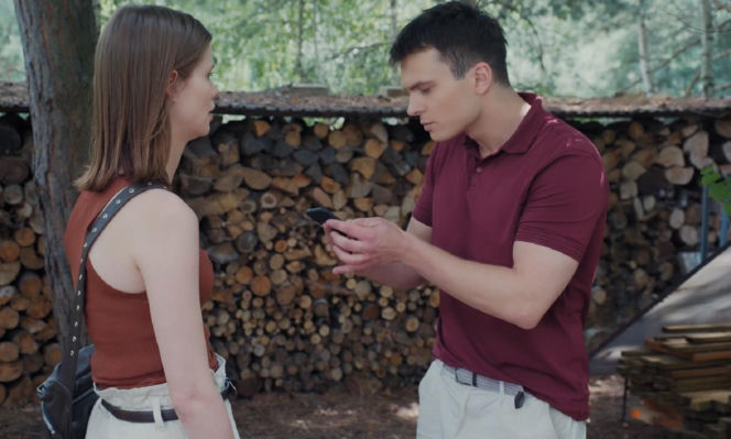 M jak miłość. Majka (Matylda Giegżno), Tomek Kubicki (Chris Cugowski)