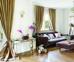Salon w stylu glamour