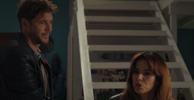 M jak miłość, odcinek 1913. Kama (Michalina Sosna), Marcin (Mikołaj Roznerski)