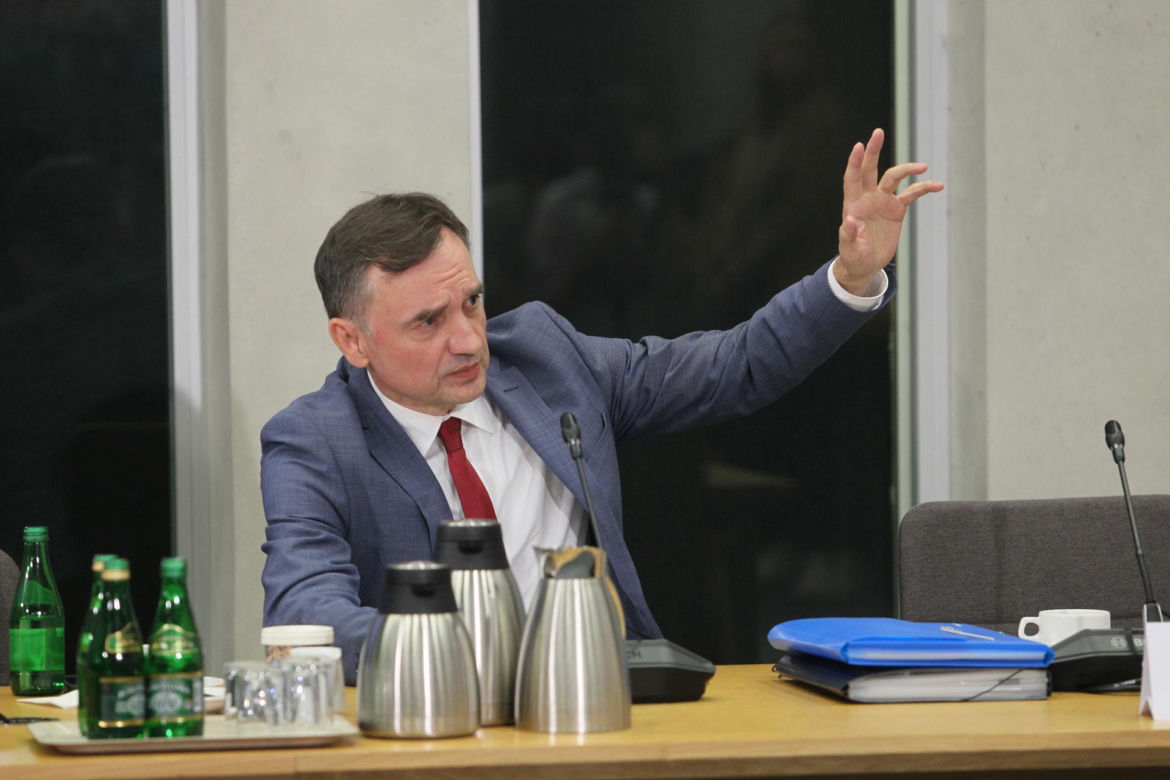 Zbigniew Ziobro przed komisją ds. Pegasusa