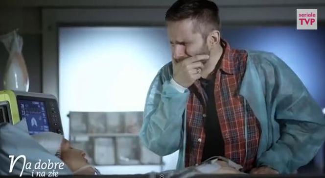 Na dobre i na złe odc. 566. Grzegorz (Marcin Bosak), Helena (Marieta Żukowska)