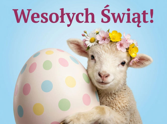 Wielkanoc2026-owieczka-przytulajaca-pisanke