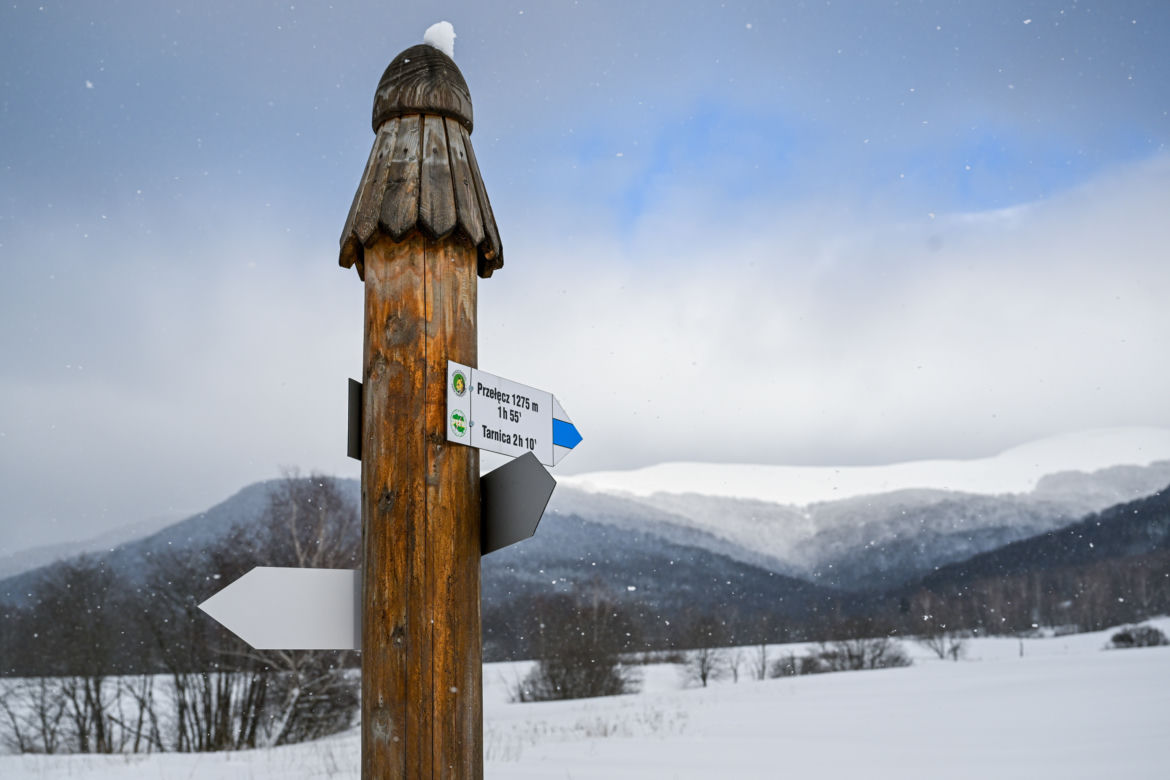 Bieszczady pod śniegiem
