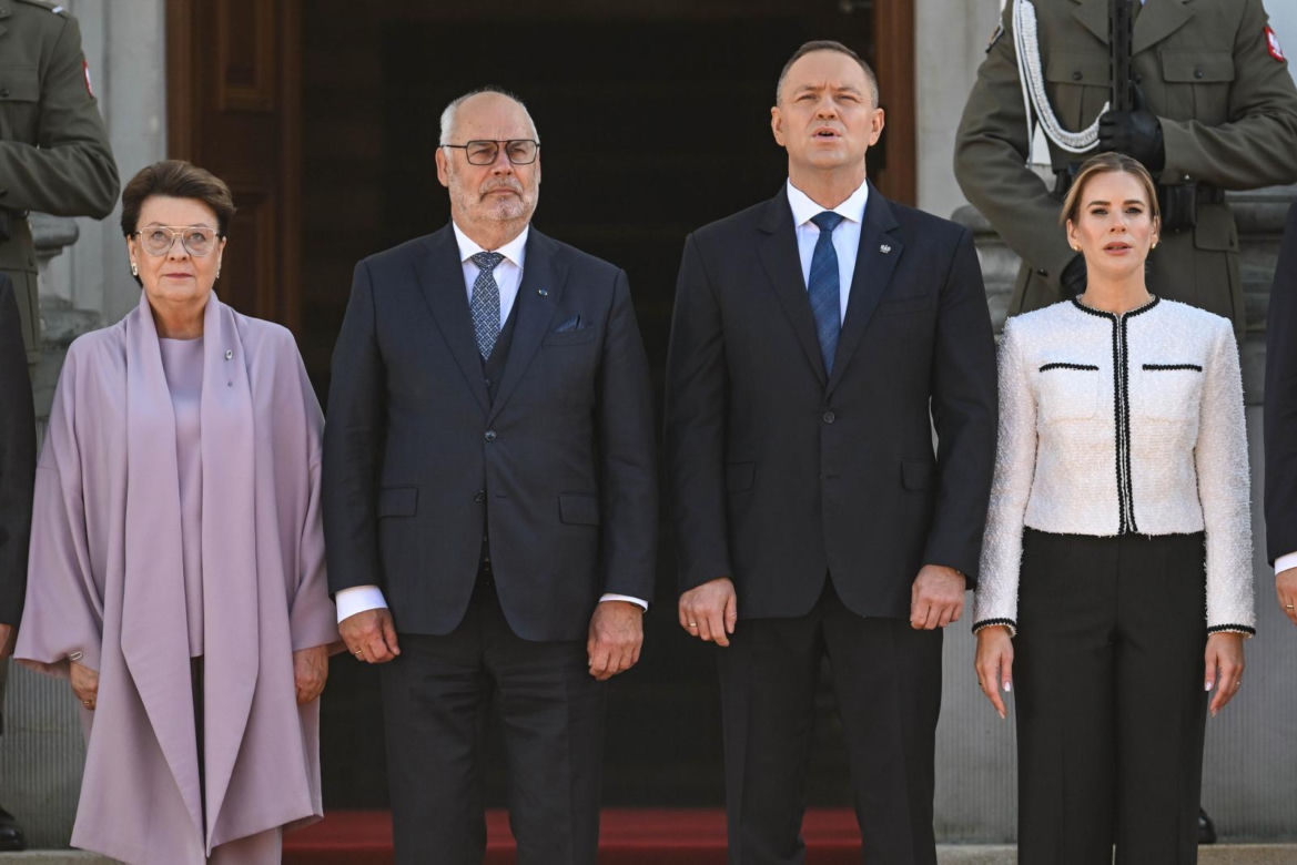 Para prezydencka z Estonii w Polsce. To pożegnalna wizyta.