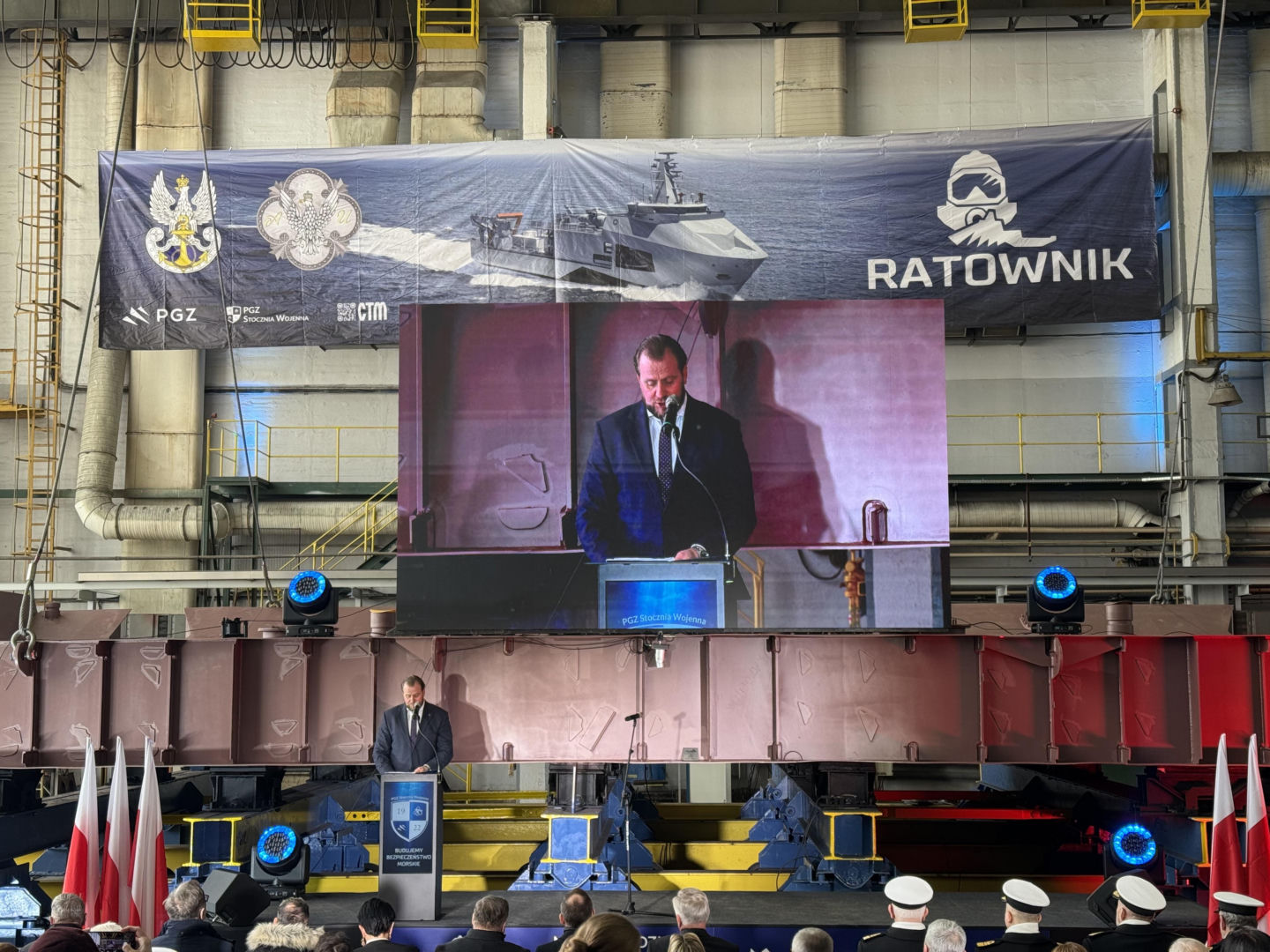 Budowa Ratownika ruszyła na dobre. Nowoczesny okręt wzmocni Marynarkę Wojenną